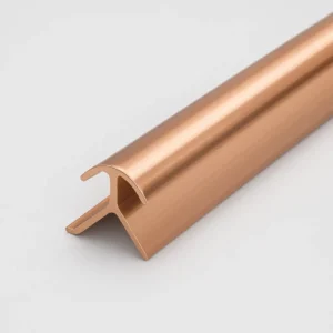 Perfil C esquinero exterior color rose gold 2.44mt