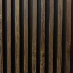 Wall Panel WPC Nogal Fondo Negro